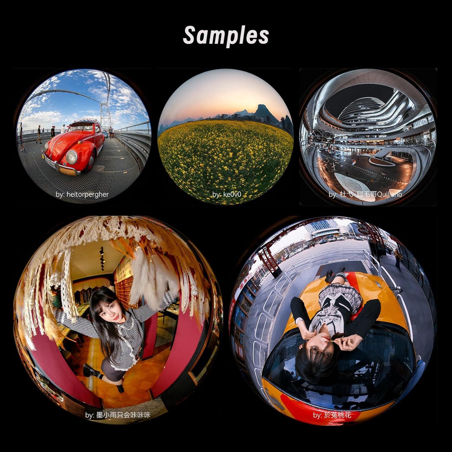 Lente Fisheye ASTRHORI 6.5mm F2.0 para Nikon Z - 192°