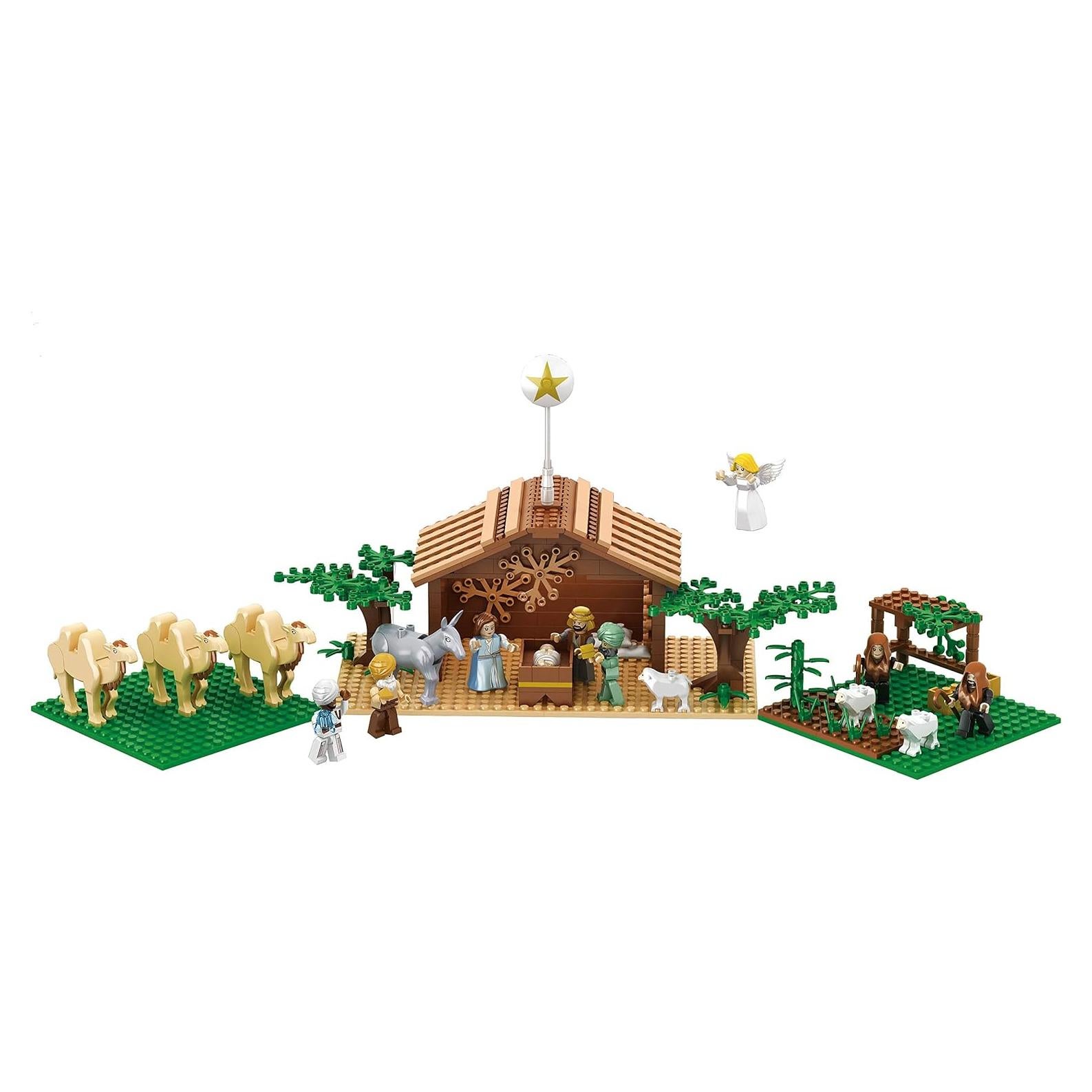 Juego de Nacimiento Tradicional Nativity Bricks 315 Piezas