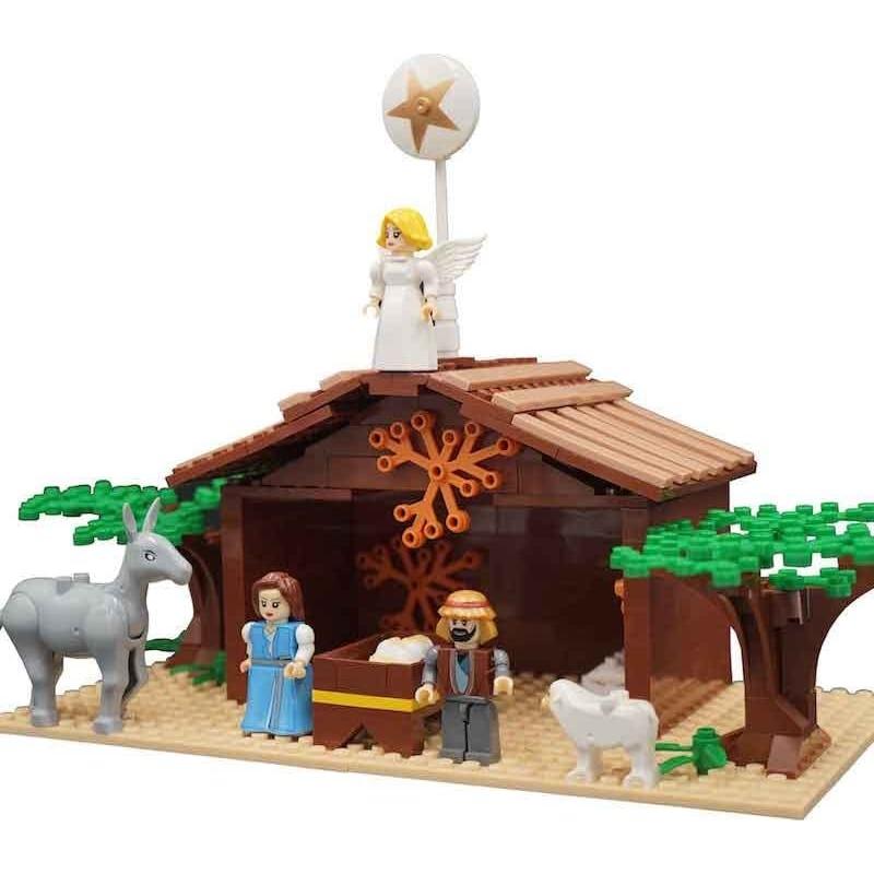 Juego de Nacimiento Tradicional Nativity Bricks 315 Piezas