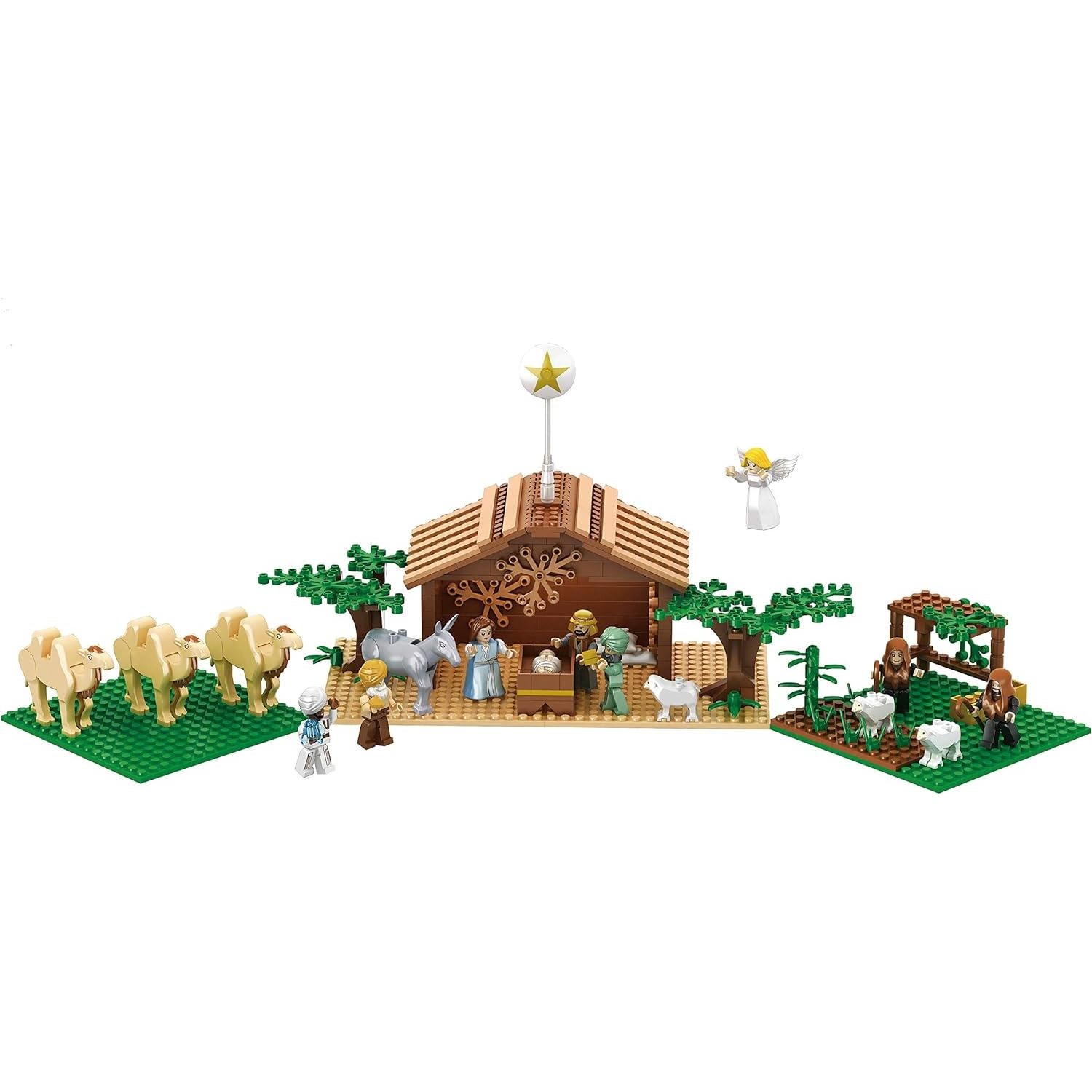 Juego de Nacimiento Tradicional Nativity Bricks 315 Piezas