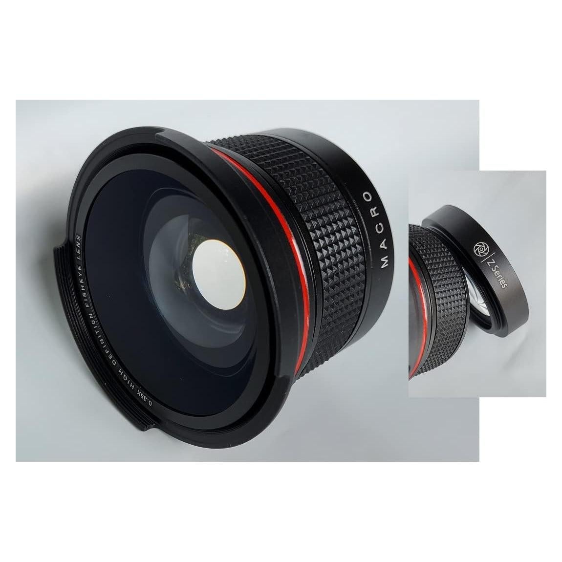 Lente Ojo de Pez Pro HD 0.35x para Nikon D3500 55mm