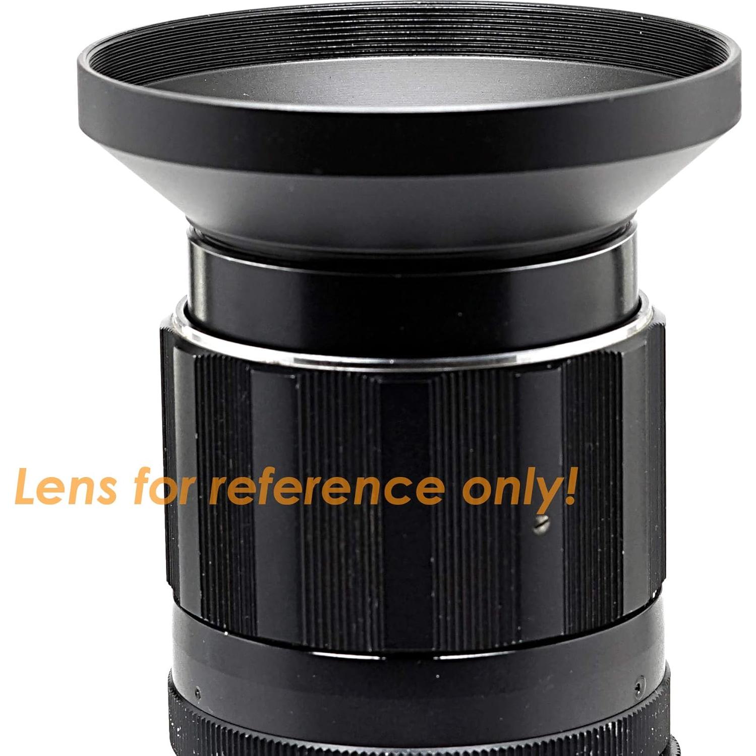 Capucha de lente de metal 37mm para Canon, Nikon, Sony