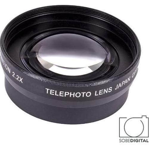 Kit de Lentes 55mm para Cámaras DSLR Nikon - Gran Angular, Telephoto 2.2X, Macro y Filtros HD