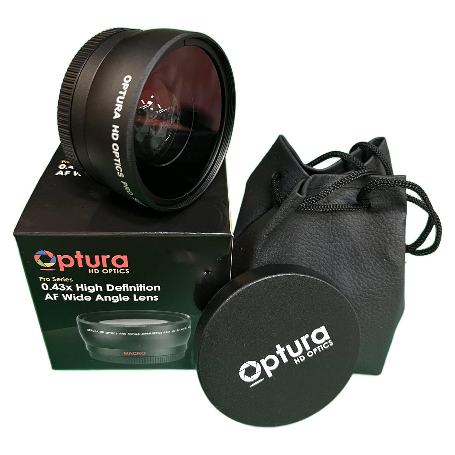 Lente Ojo de Pez 58mm OPTURA HD para Cámaras Sony