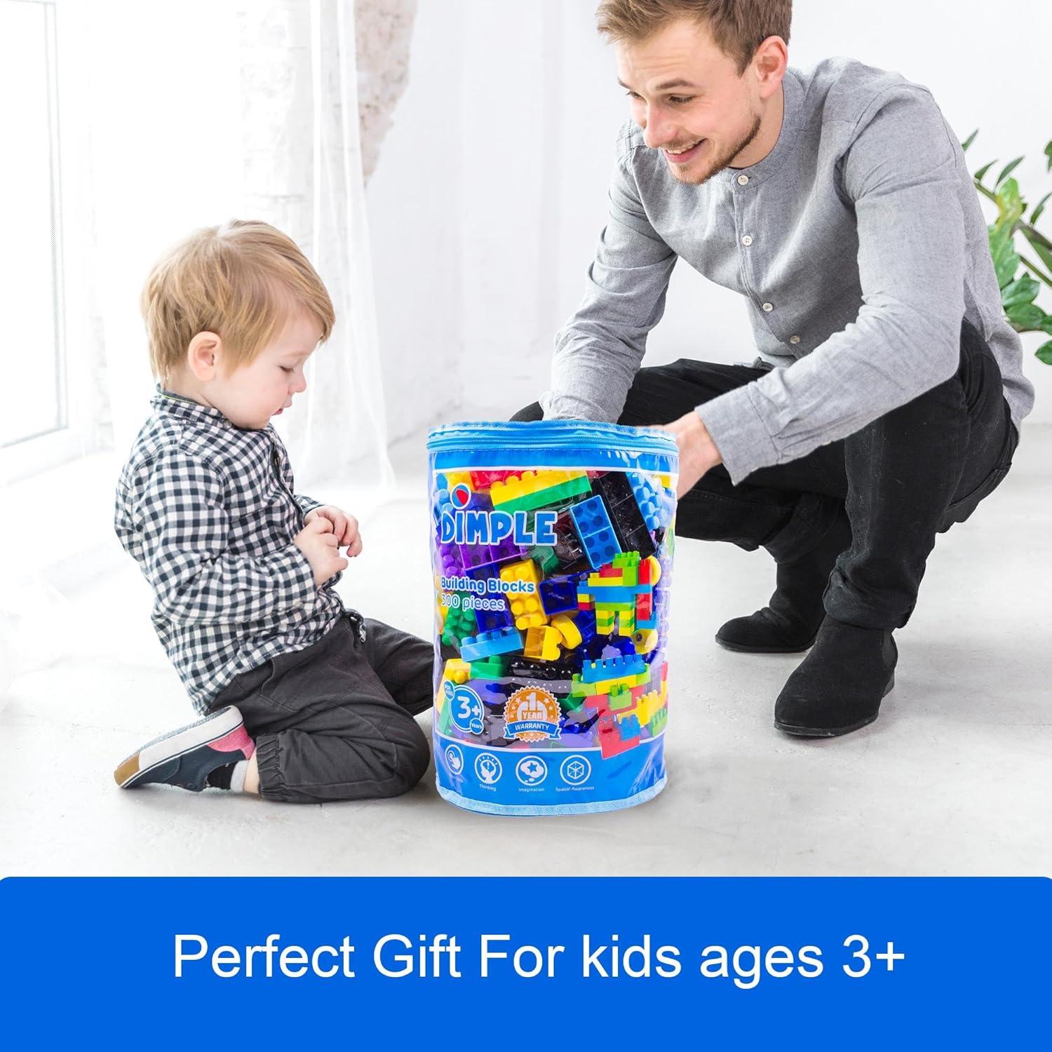 Bloques Dimple 900 Piezas Multicolores para Niños 3+