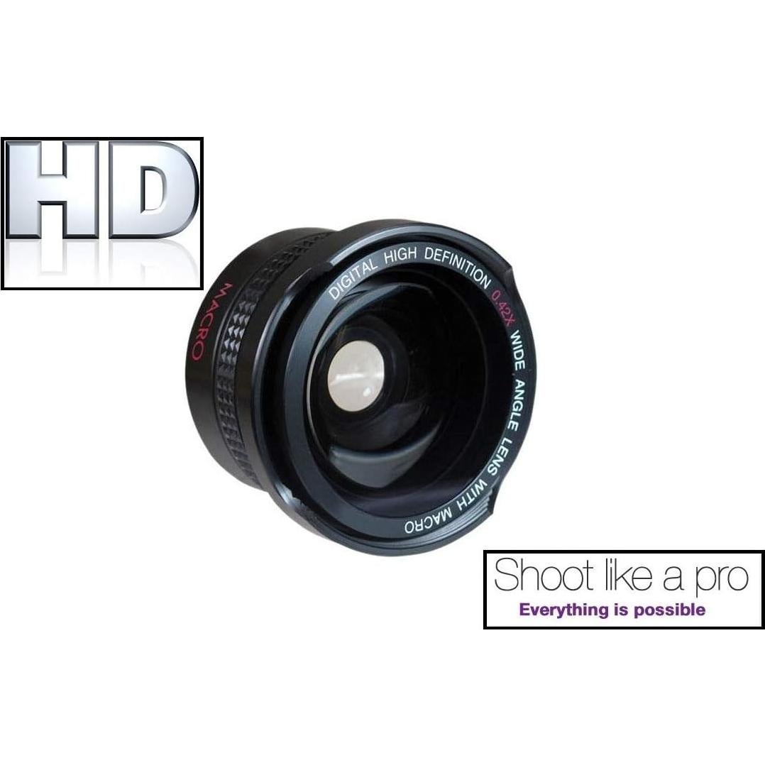 Lente Ojo de Pez HD Pro Ser 40.5mm para Sony Alpha A5000 A5100