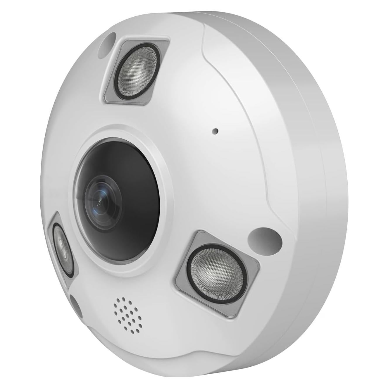 Cámara Fisheye IP POE Vonnision 5MP 360° Visión Nocturna