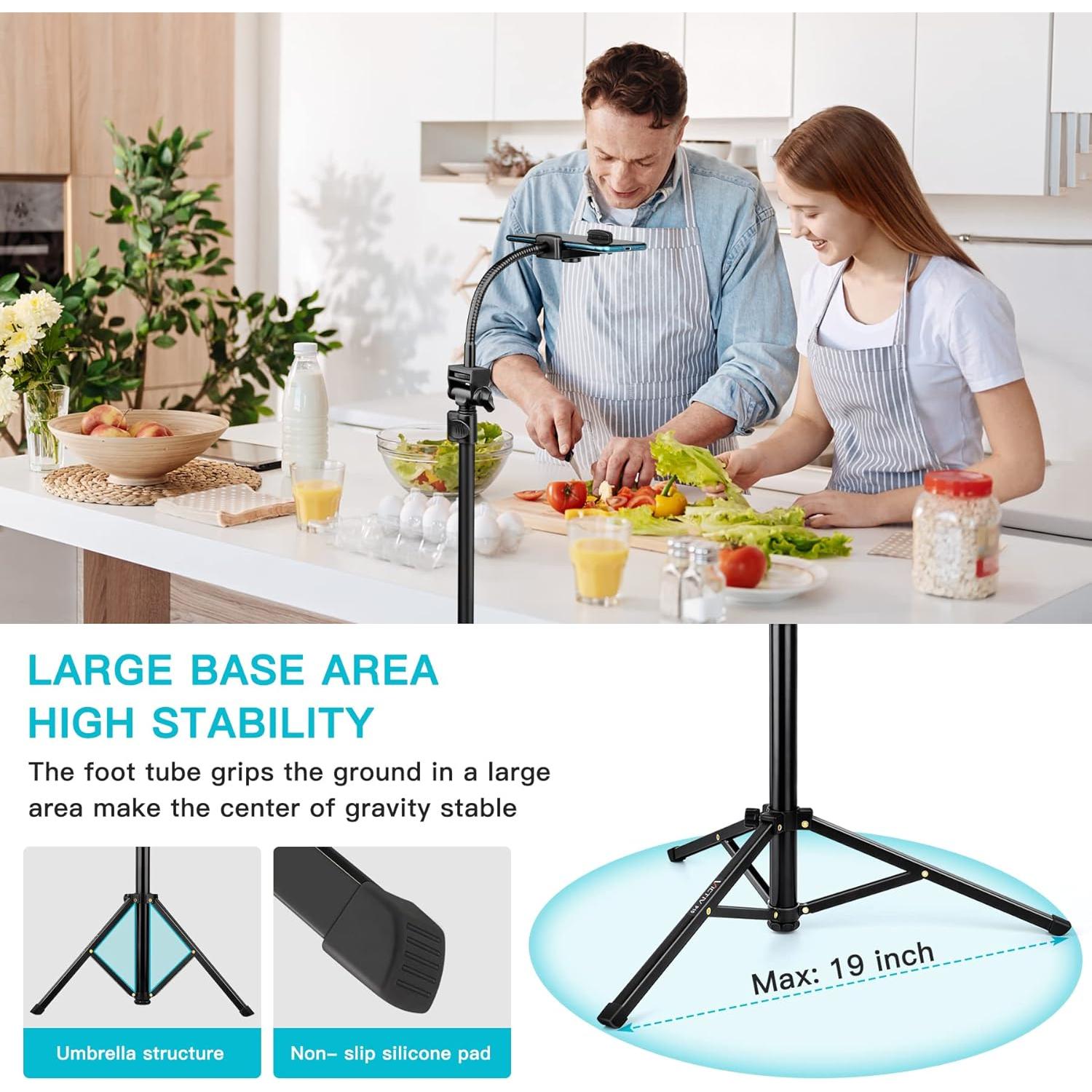 Trípode Flexible Victiv P10 para Teléfono 187,96 cm