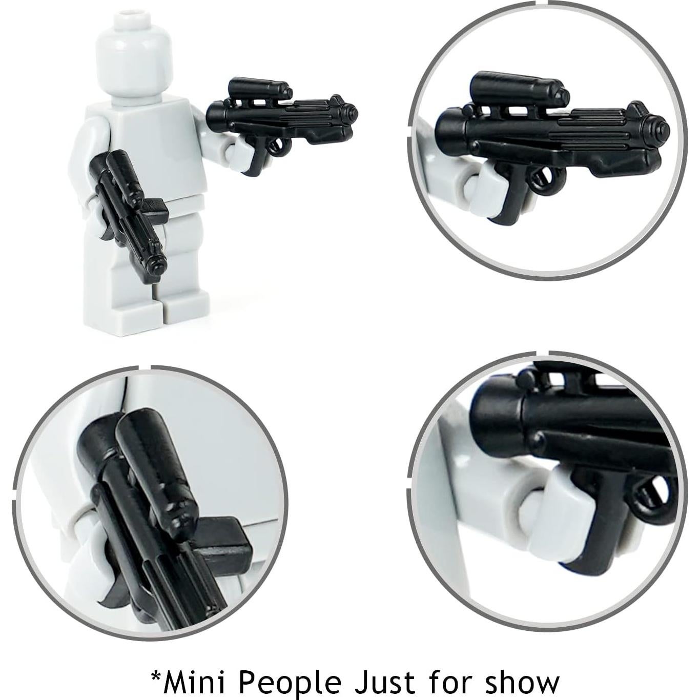 Set de Armas F11-D MOOXI para Minifiguras (50pcs)