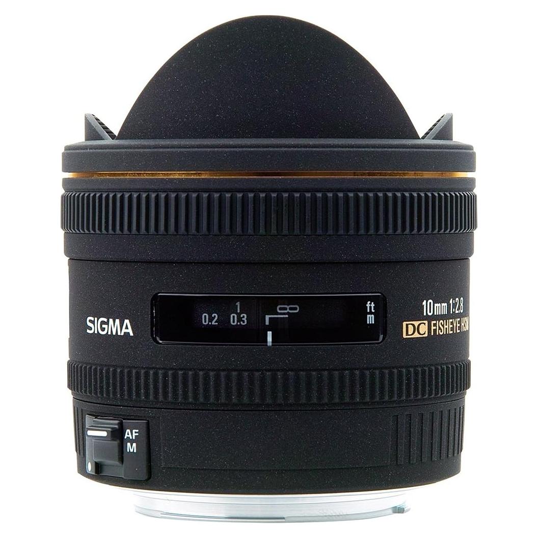 Lente Ojo de Pez Sigma 10mm f/2.8 para Cámaras Réflex Digitales