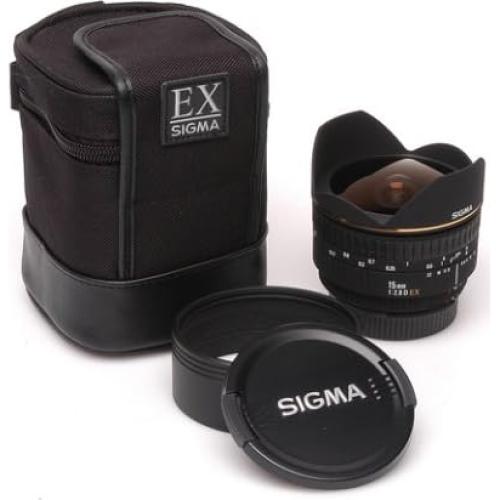 Objetivo Ojo de Pez Sigma 15mm F2.8 para SLR Pentax