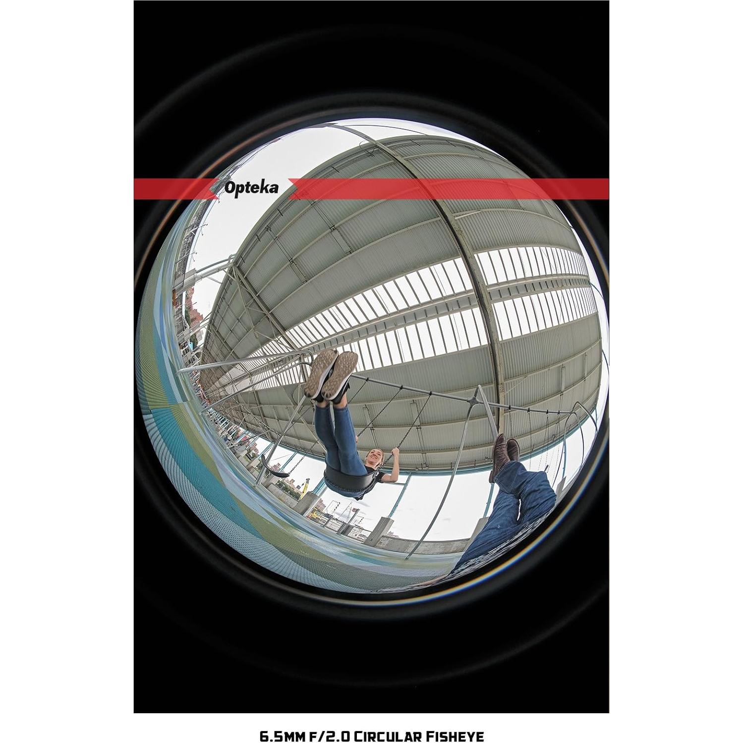 Lente Fisheye Opteka 6.5mm f/2 para cámaras Fuji X