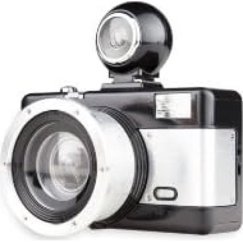 Cámara de película 35 mm Lomography Fisheye No.2 Negra