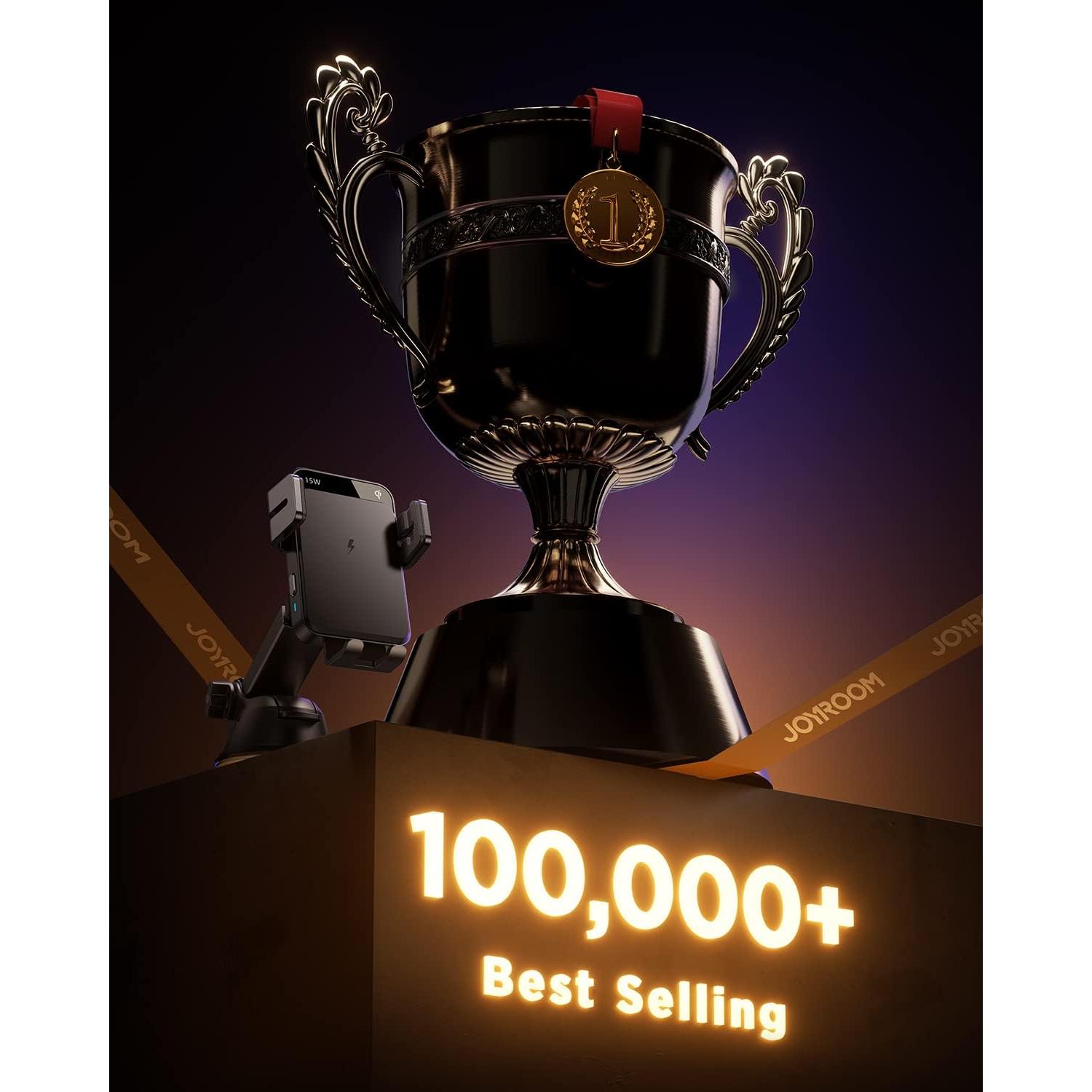 Cargador Inalámbrico Rápido Qi 15W JOYROOM para Auto