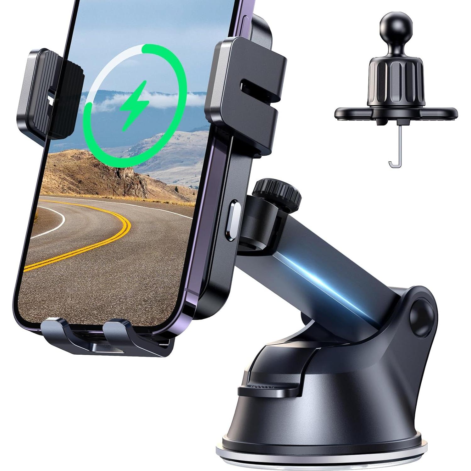 Cargador Inalámbrico Rápido Qi 15W JOYROOM para Auto