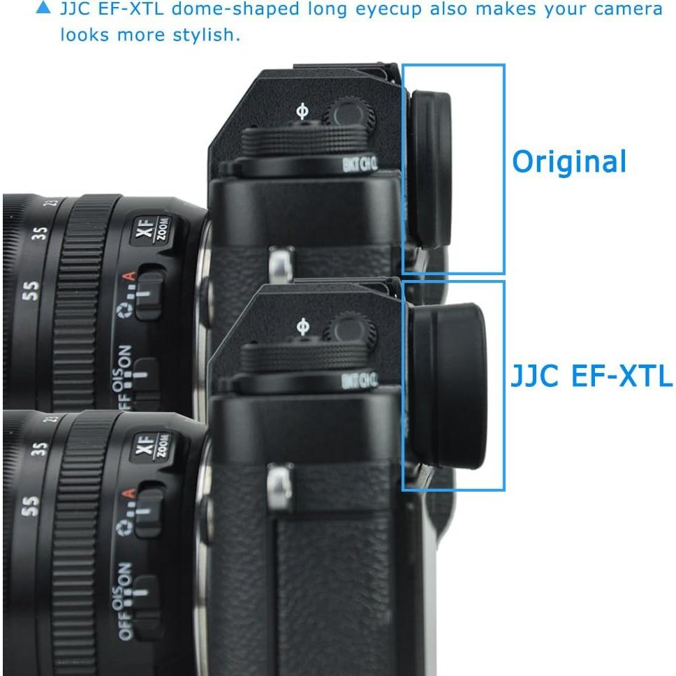 Copa Ocular de Silicona JJC EF-XTL para Fujifilm X-T1, X-T2, X-T3