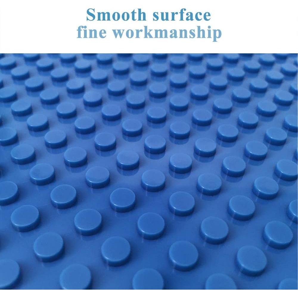 Placas Base Clásicas JNZong 25x25 cm Paquete de 6 Azul