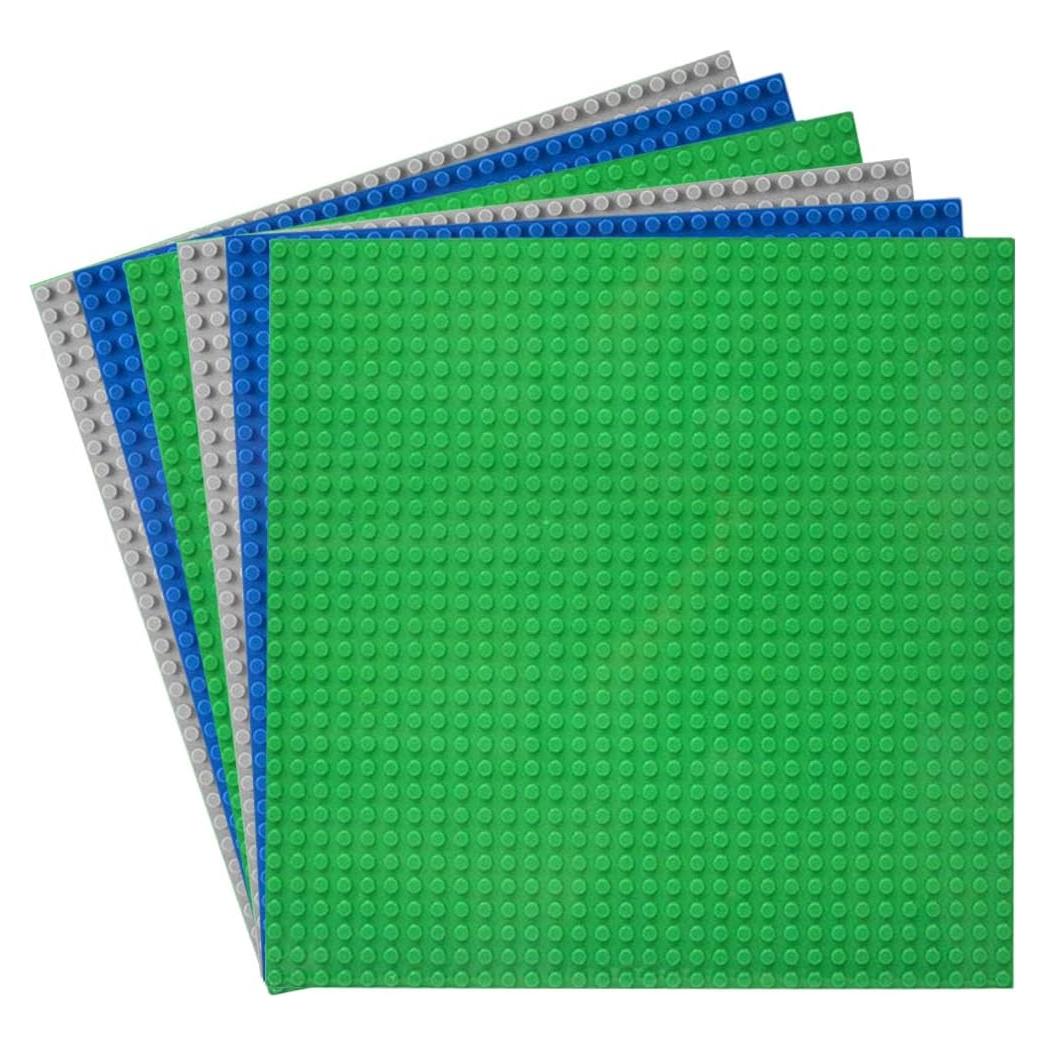 Paquete de 6 Placas Base Clásicas Cottonbear 25x25 cm Multicolor