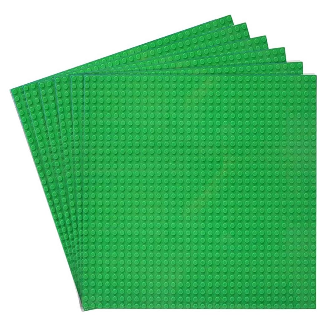 Placas Base Clásicas Cottonbear 6 Piezas 25x25cm Verde