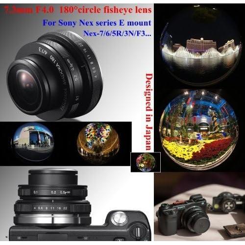 Lente Ojo de Pez MADOKA 180° para Cámaras Sin Espejo Sony E