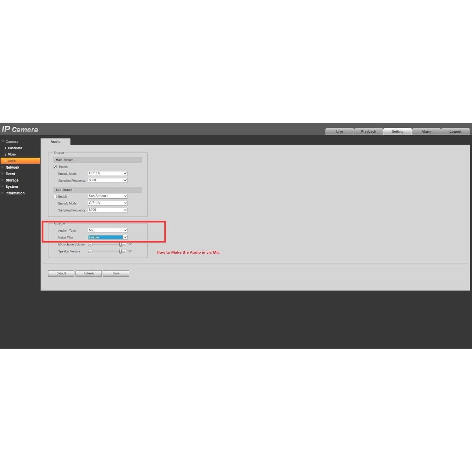 Cámara IP Fisheye 5MP EmpireTech IPC-FE541-AS con Micrófono