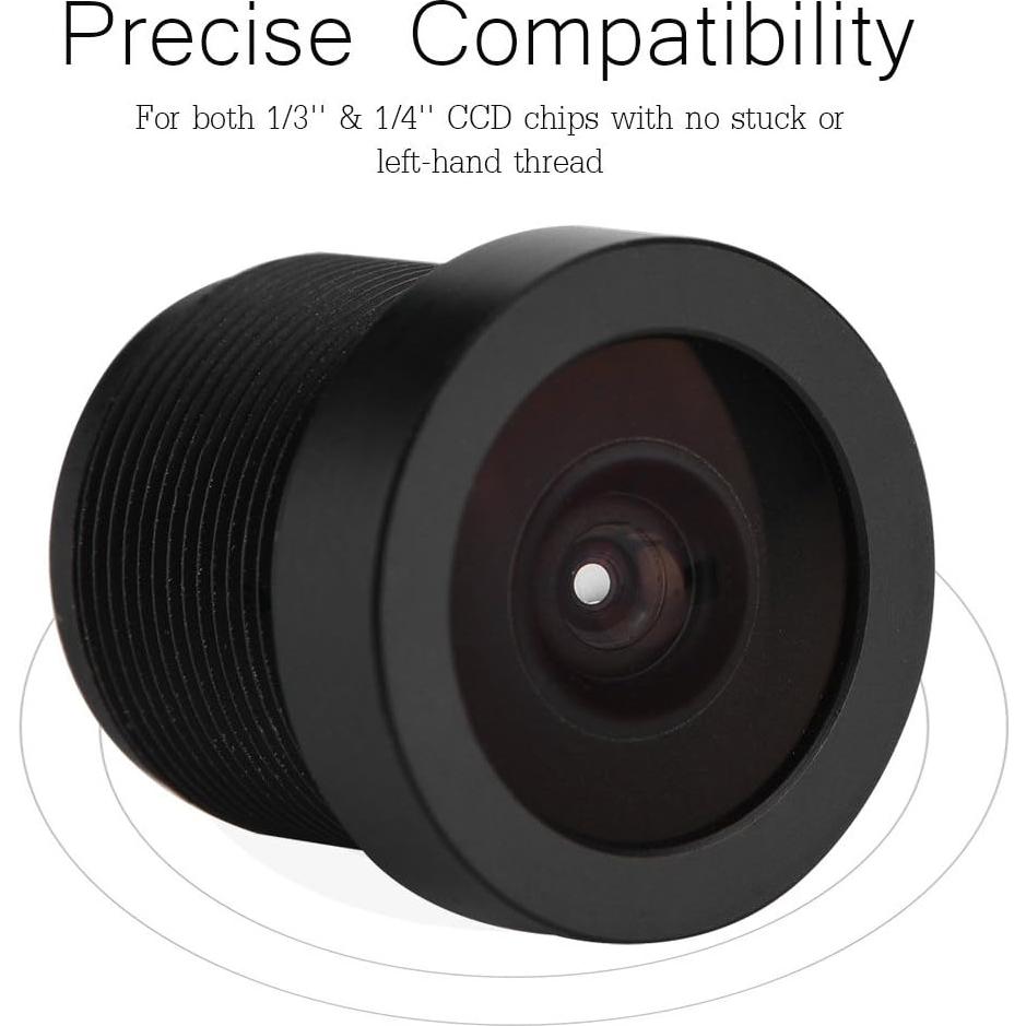 Lente Ojo de Pez 2.1mm Sonew para Cámara IP CCD 1/3'' 1/4''