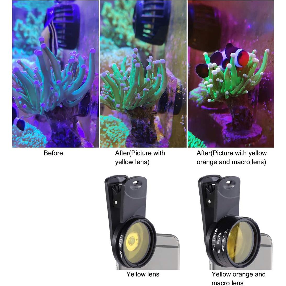 Kits de Filtros de Lente Aquarium Choice para Teléfono