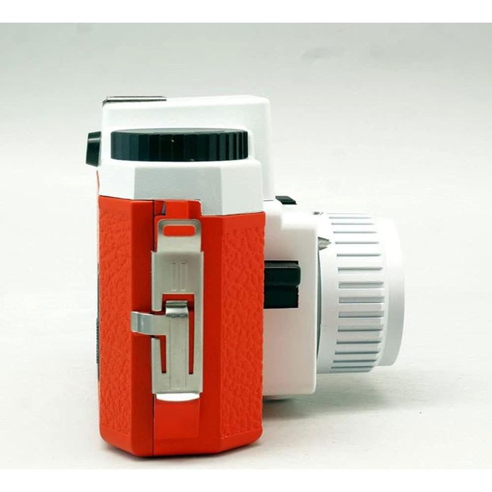 Cámara de película Holga 120N formato medio Rojo/Blanco