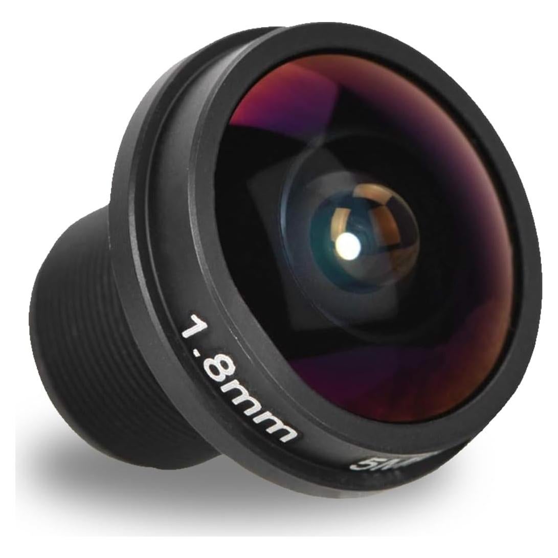 Lente Ojo de Pez 1.56mm F/2.0 5MP ASHATA 180 Grados CCTV