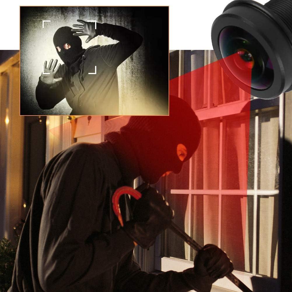 Lente Ojo de Pez 1.56mm F/2.0 5MP ASHATA 180 Grados CCTV