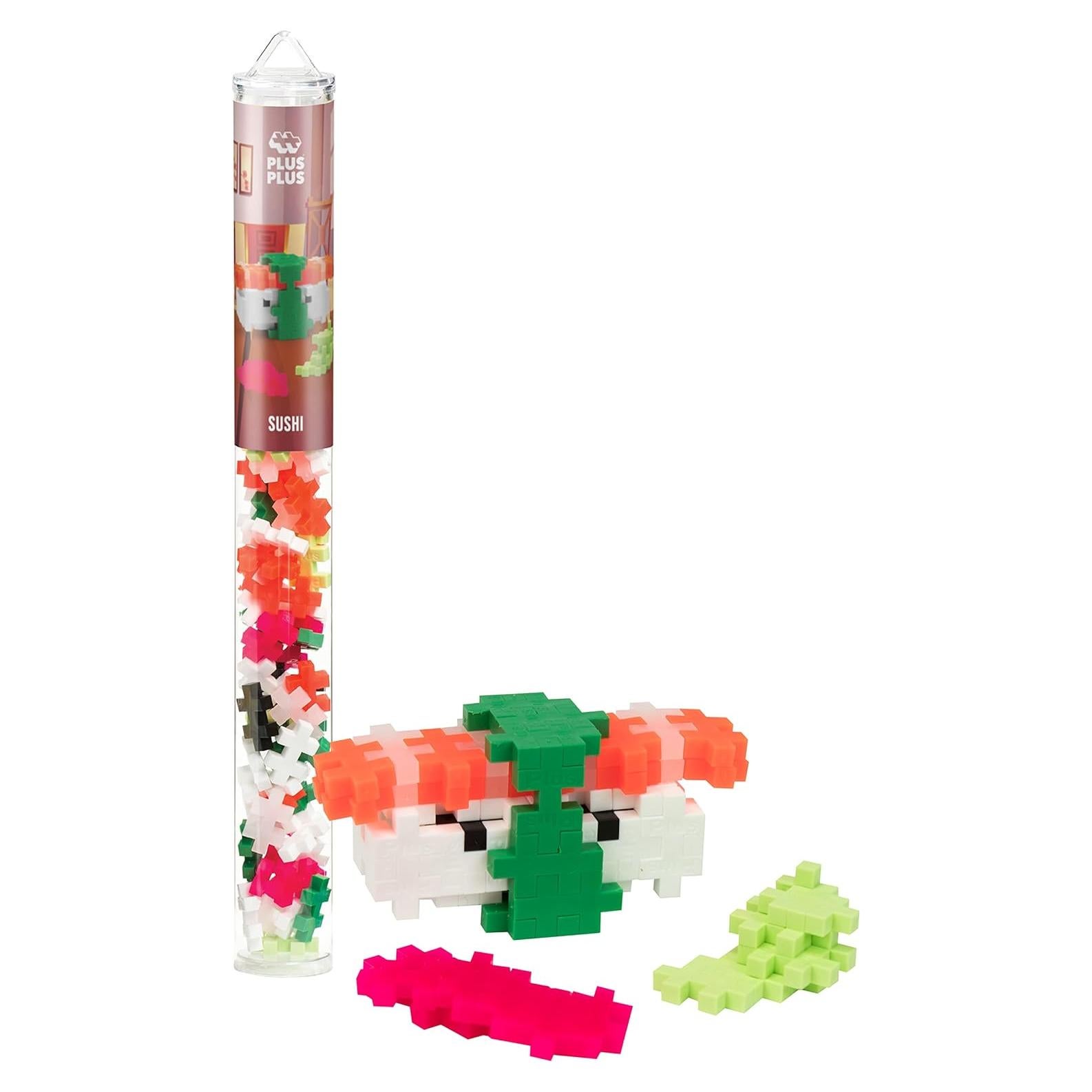 Plus Plus Kit de Mini Sushi 3D - 70 Piezas STEM para Niños