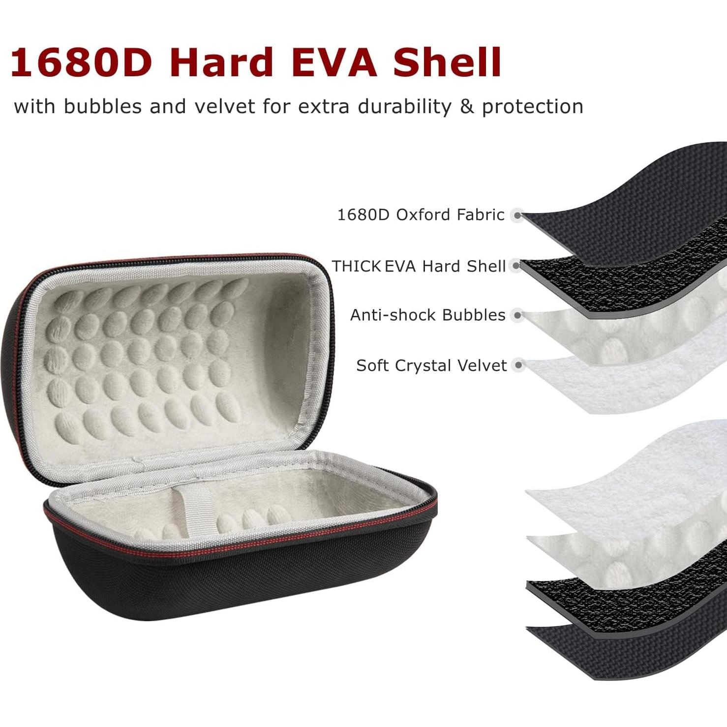 Funda Protectora Dura Ginsco para Lentes de Cámara Universal