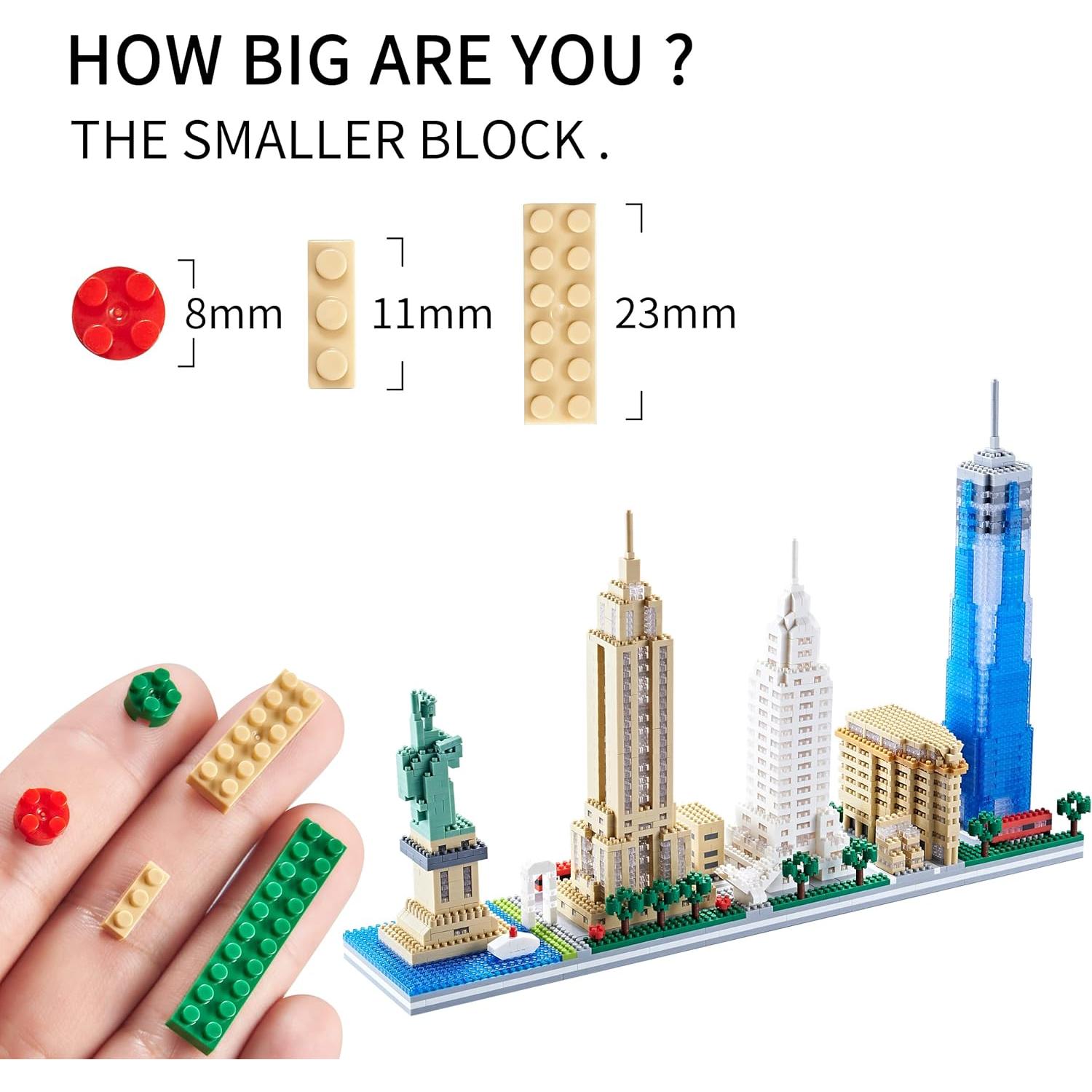 Conjunto Edificios Skyline Nueva York - 3452 piezas | KLMEi