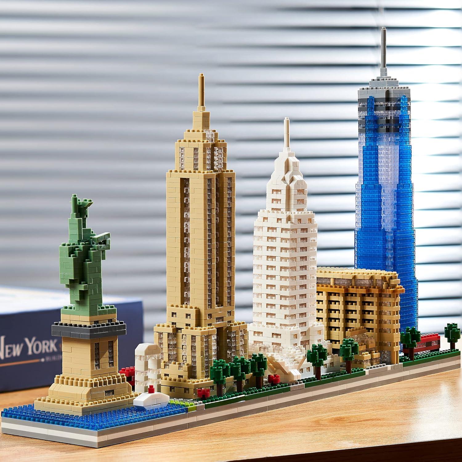 Conjunto Edificios Skyline Nueva York - 3452 piezas | KLMEi