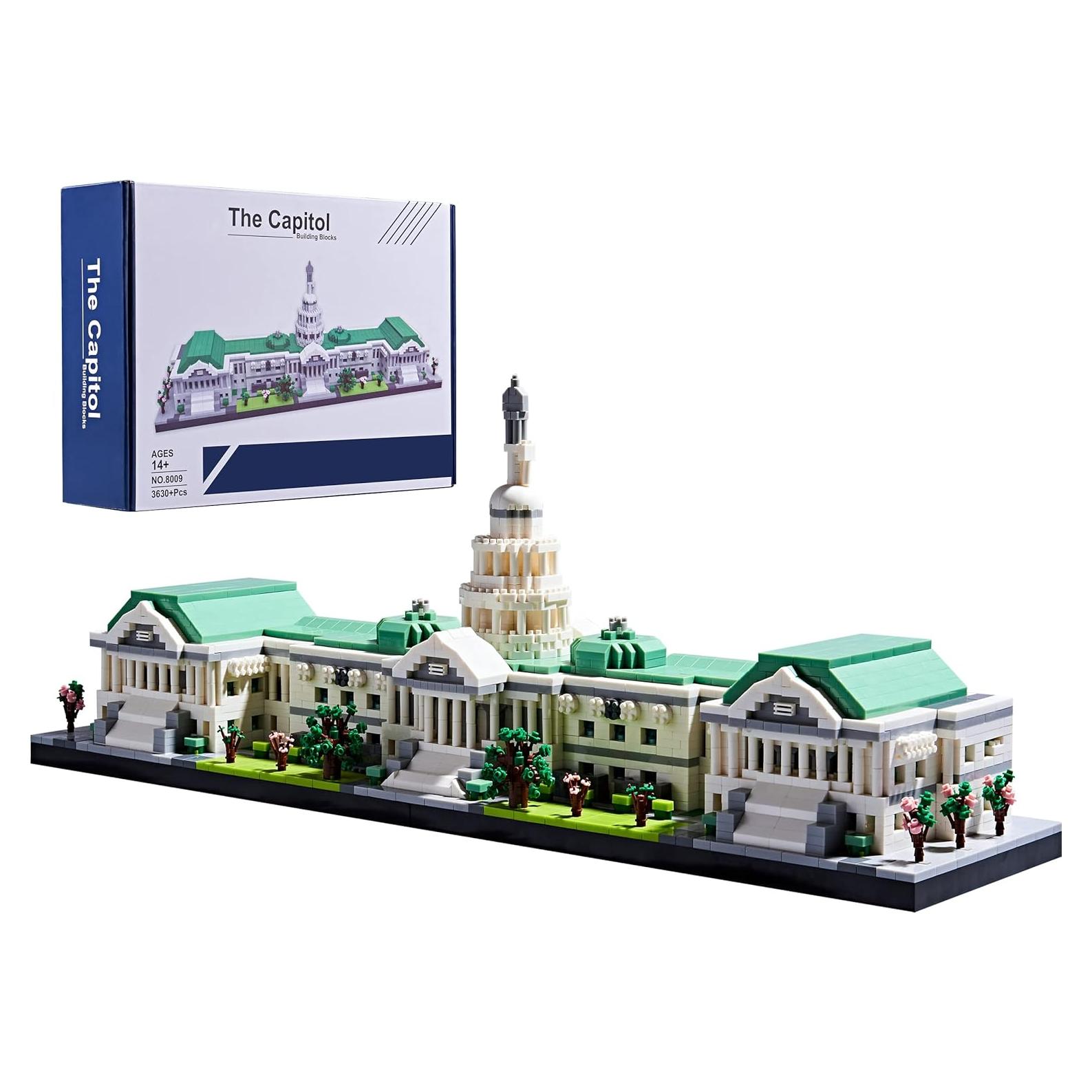 Juego de Modelo Capitolio KLMEi 3630 Micro Bloques 29.97x21.08cm