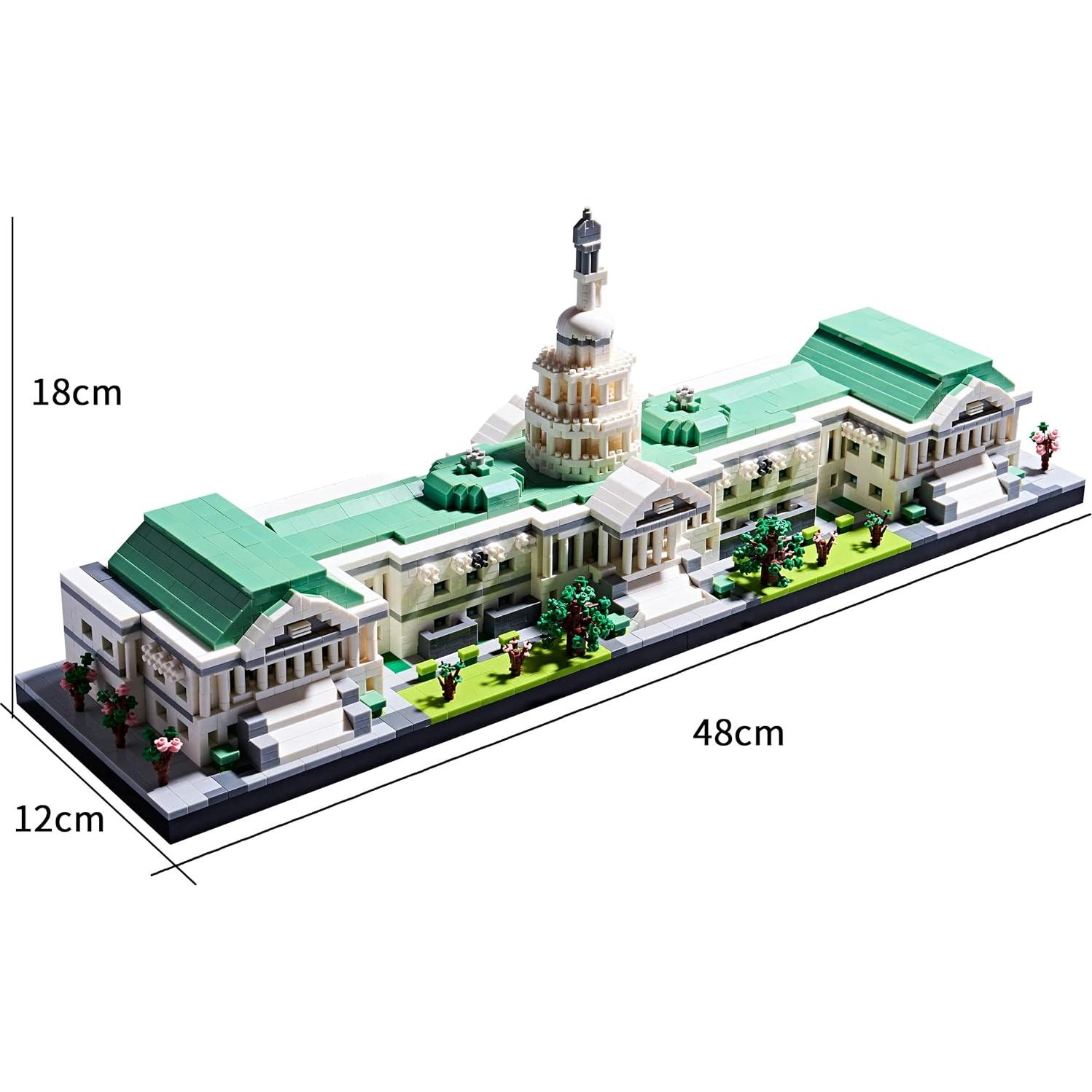 Juego de Modelo Capitolio KLMEi 3630 Micro Bloques 29.97x21.08cm