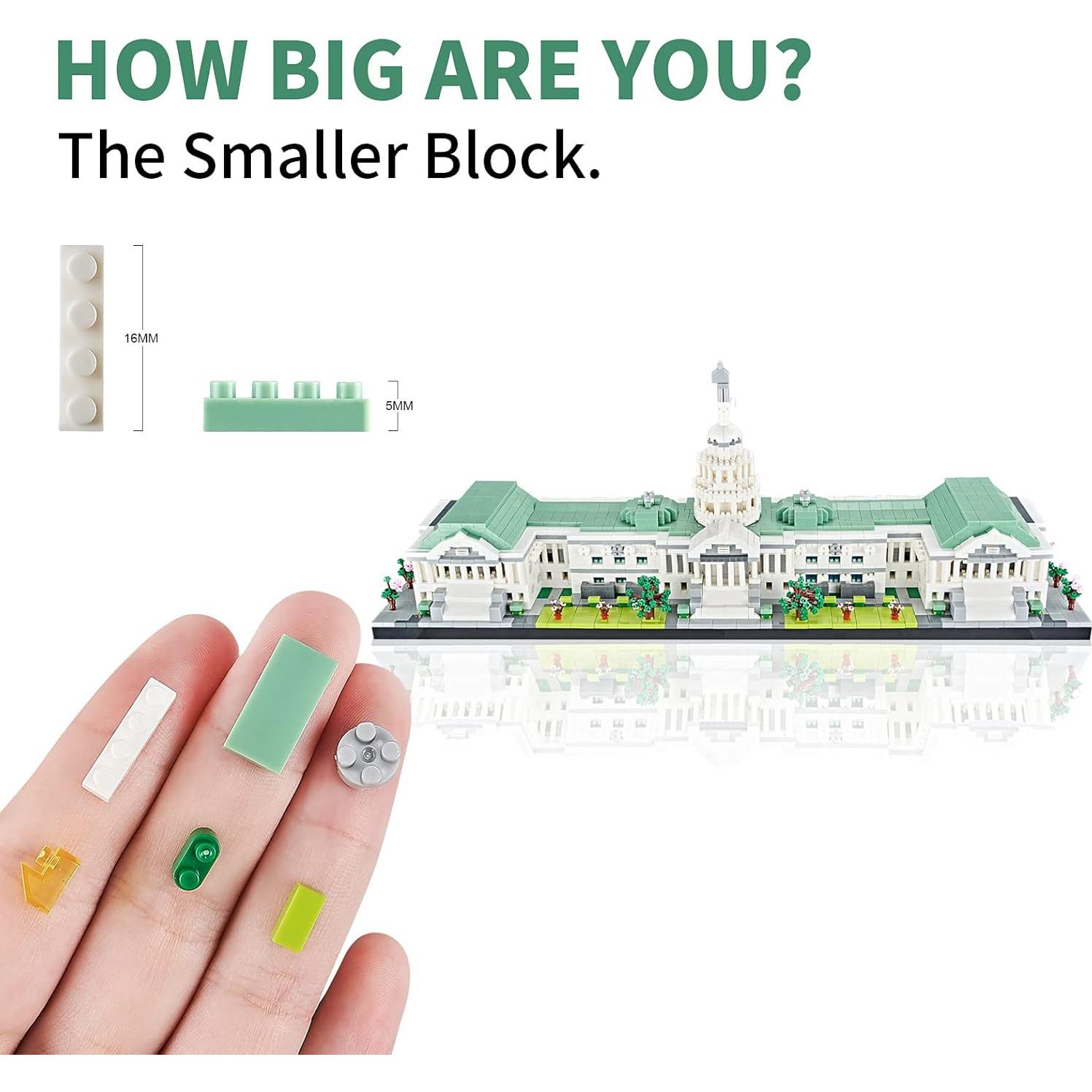 Juego de Modelo Capitolio KLMEi 3630 Micro Bloques 29.97x21.08cm