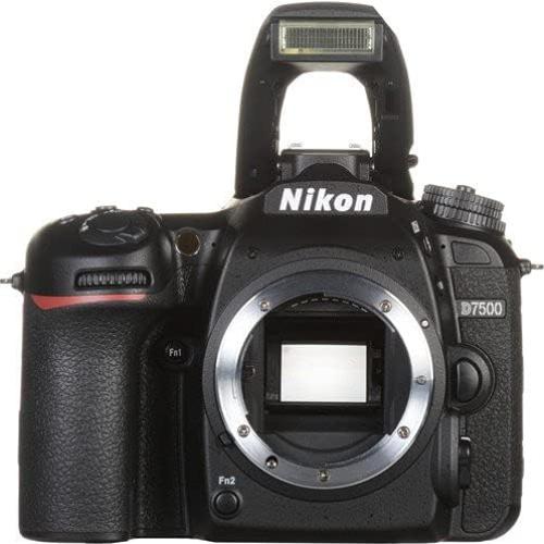 Cámara DSLR Nikon D7500 Kit 39 Piezas 20.9MP 4K 18-140mm + 420-800mm