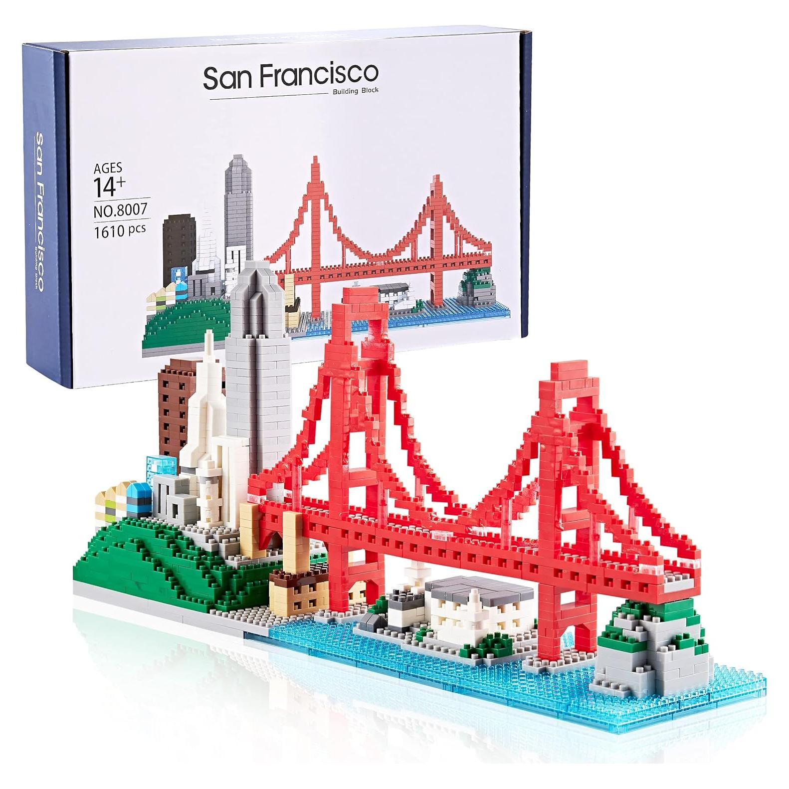 Juego de Construcción Skylines San Francisco LUKHANG 1610pcs