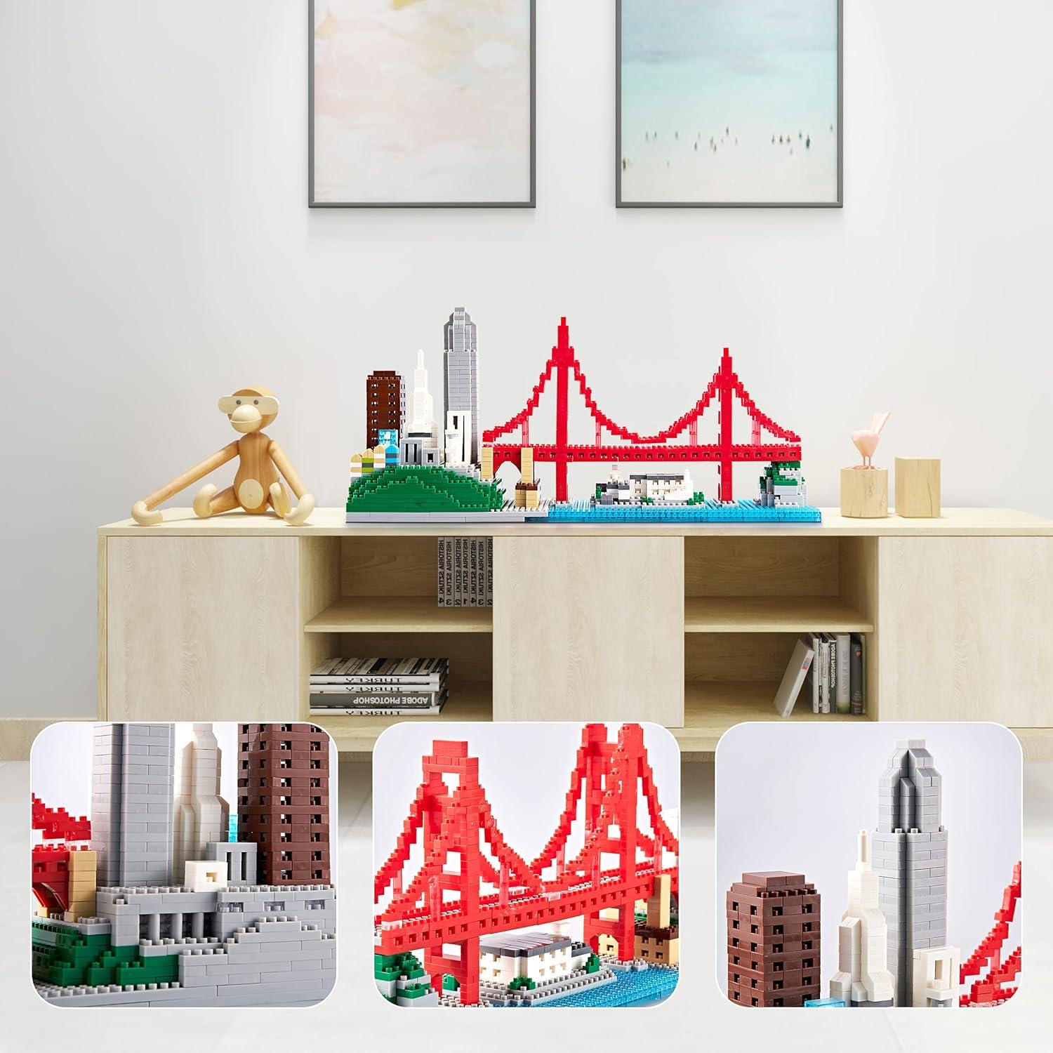 Juego de Construcción Skylines San Francisco LUKHANG 1610pcs