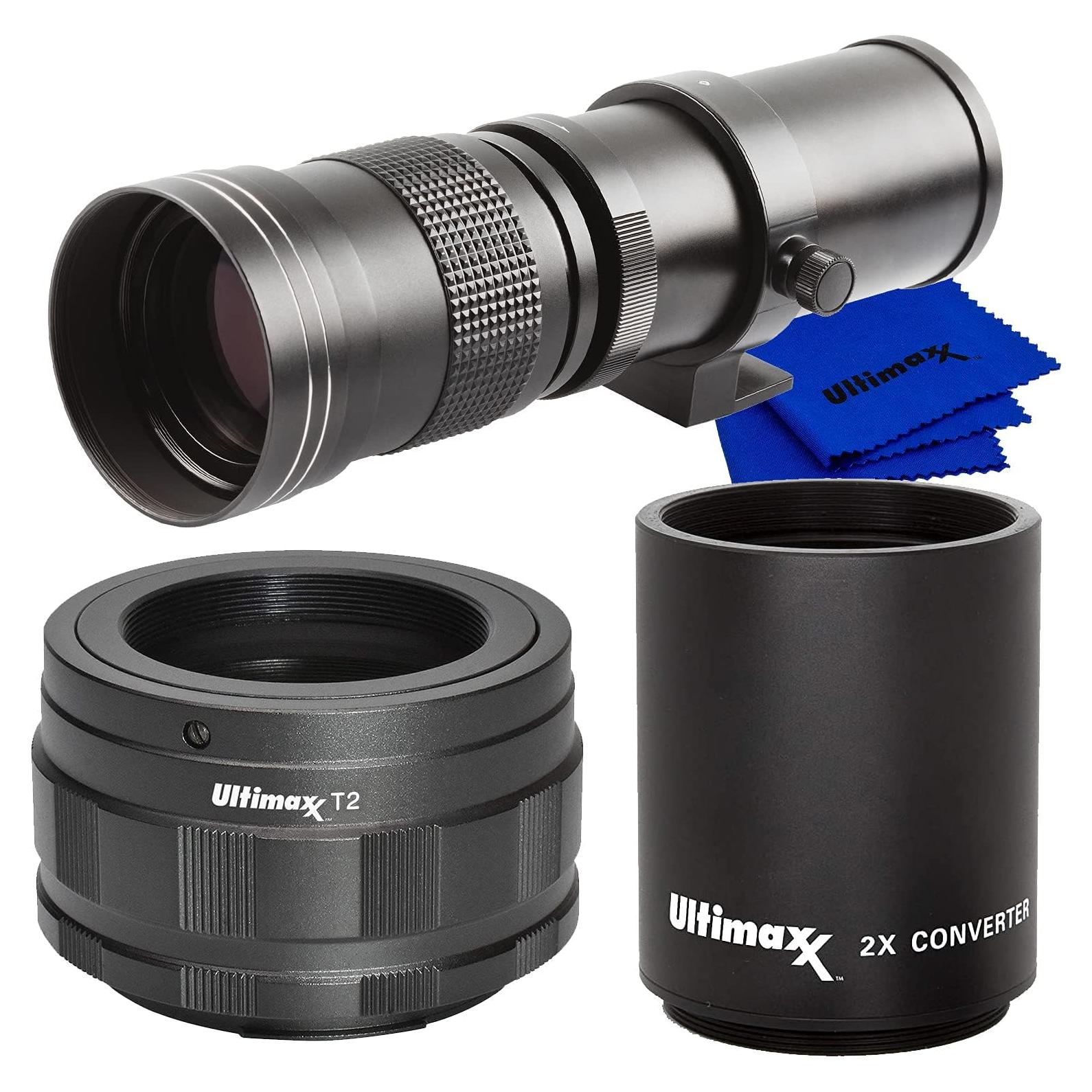 Lente Telefoto Zoom Ultimaxx 420-800mm f/8.3-16 para Nikon Z