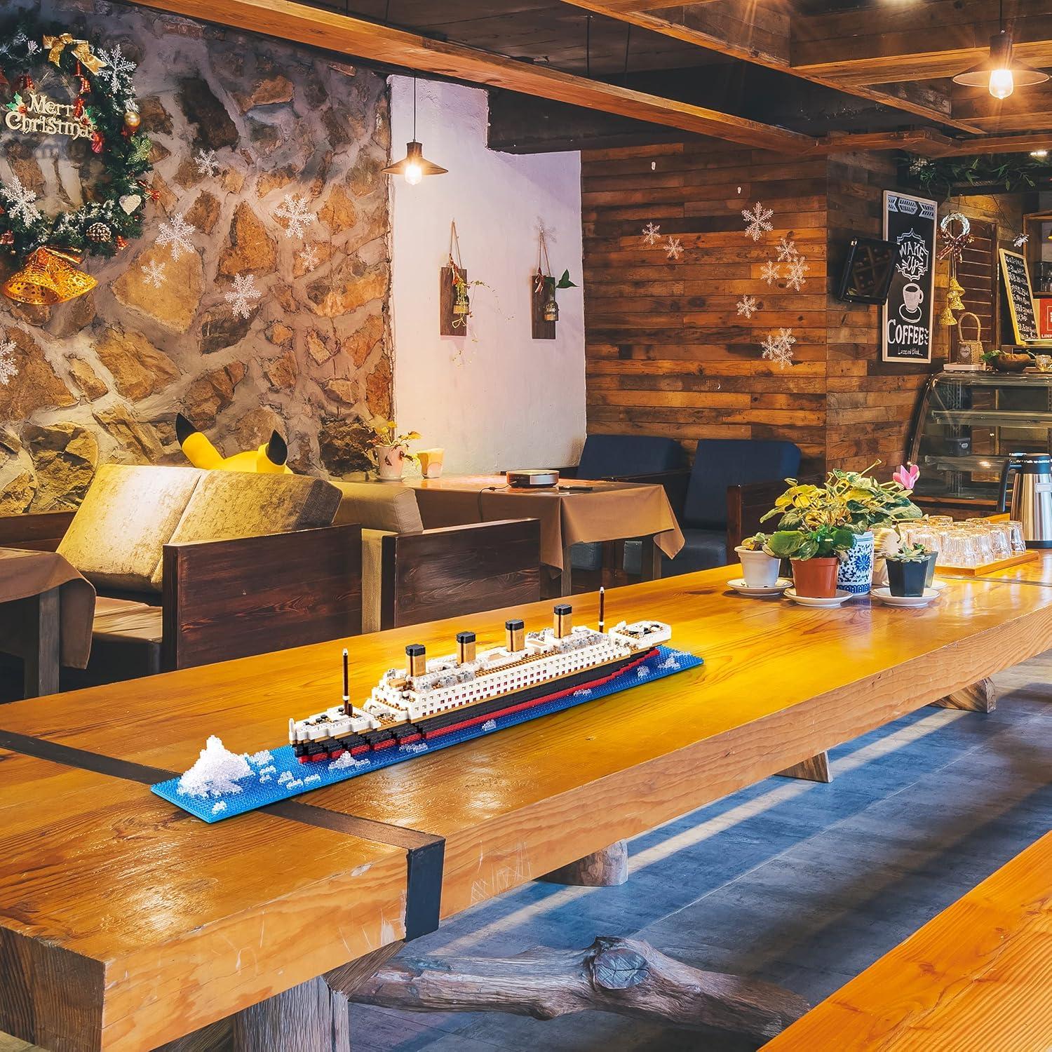 Set de Bloques Titanic KLMEi 1872 Piezas para Adultos