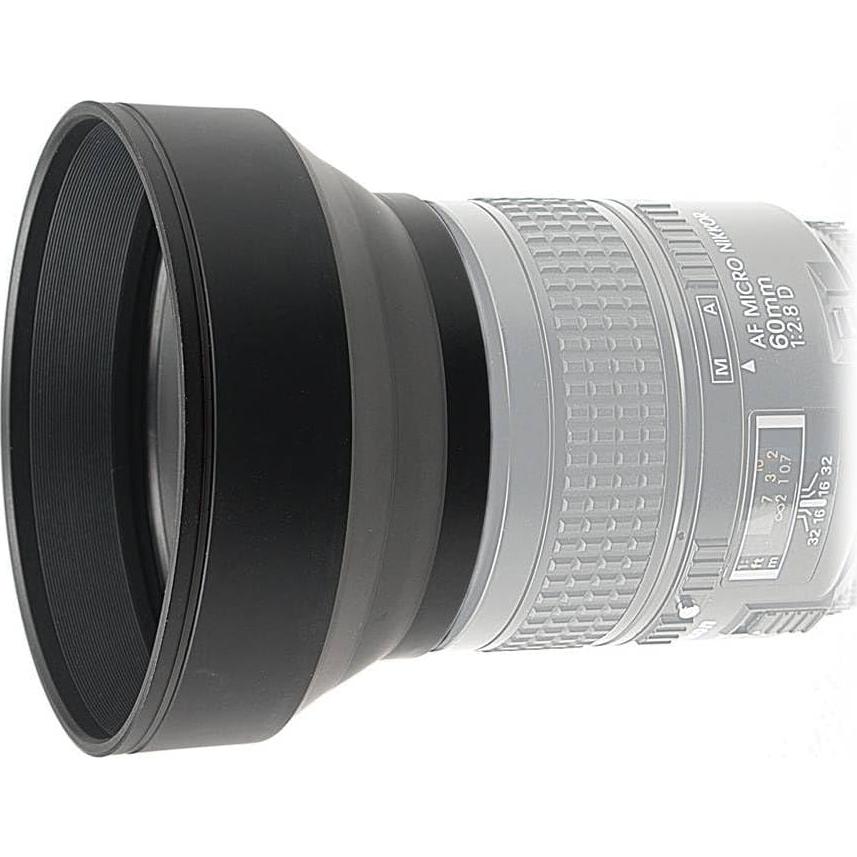 Parasoles de goma colapsable Optura HD 67mm para COOLPIX P900/P950