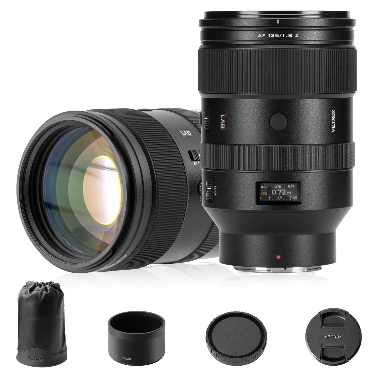 Lente Viltrox 135mm F1.8 AF Montura Z para Nikon