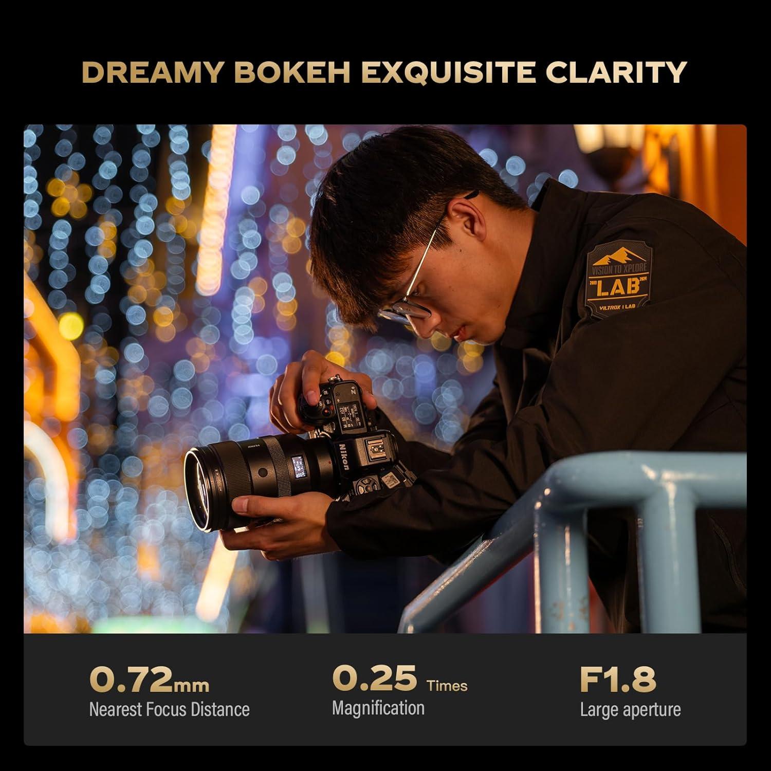 Lente Viltrox 135mm F1.8 AF Montura Z para Nikon