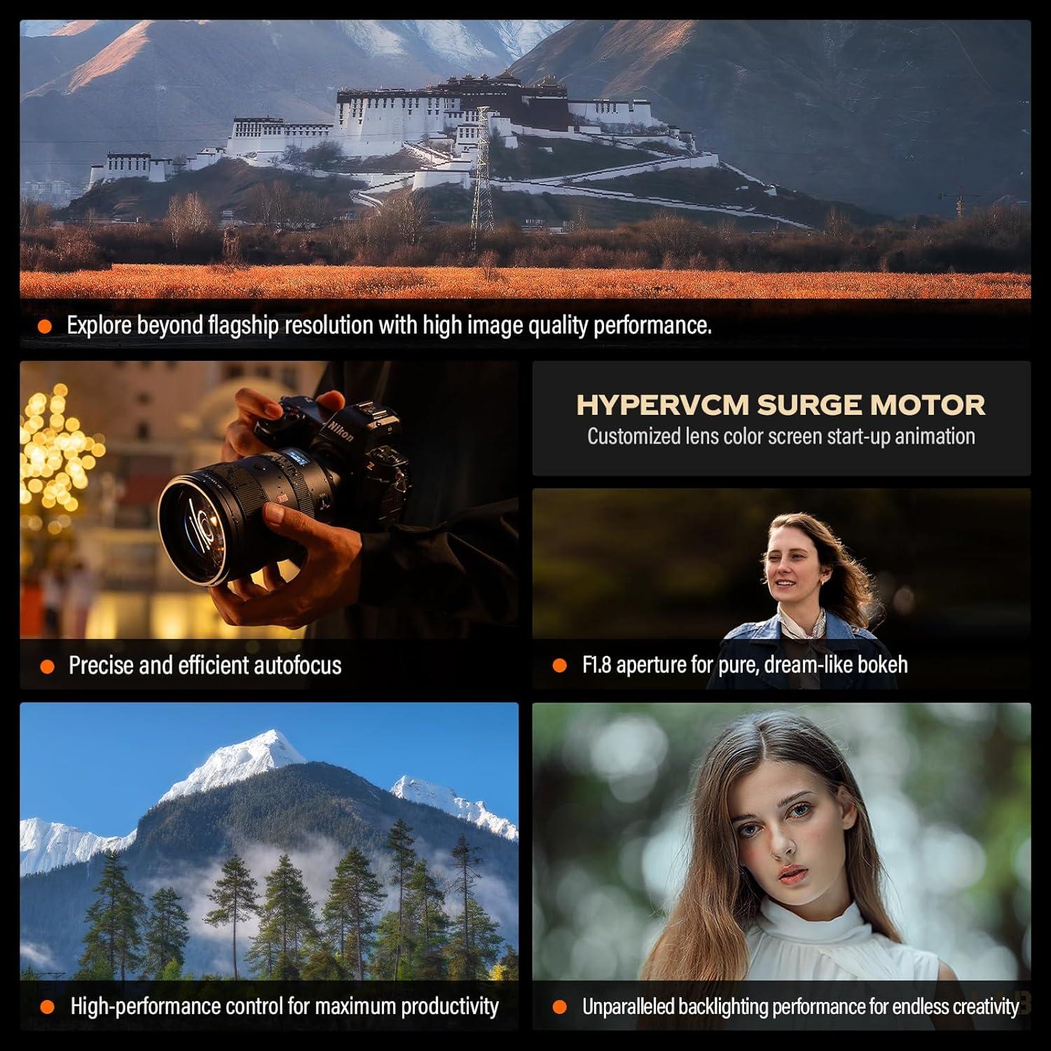 Lente Viltrox 135mm F1.8 AF Montura Z para Nikon