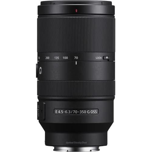 Lente Sony E 70-350mm f/4.5-6.3 G OSS + Accesorios