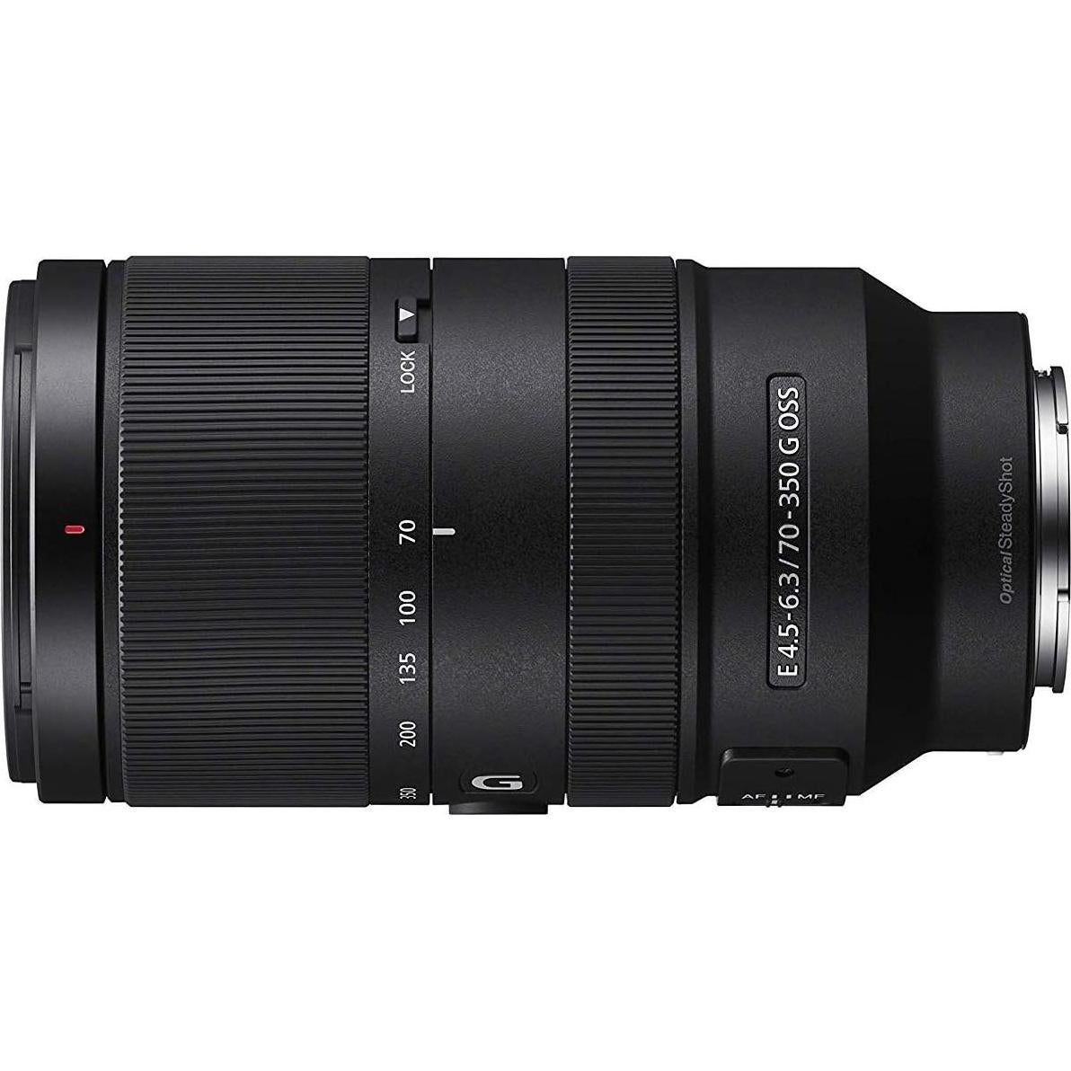 Lente Sony E 70-350mm F4.5-6.3 G OSS para Cámaras APS-C