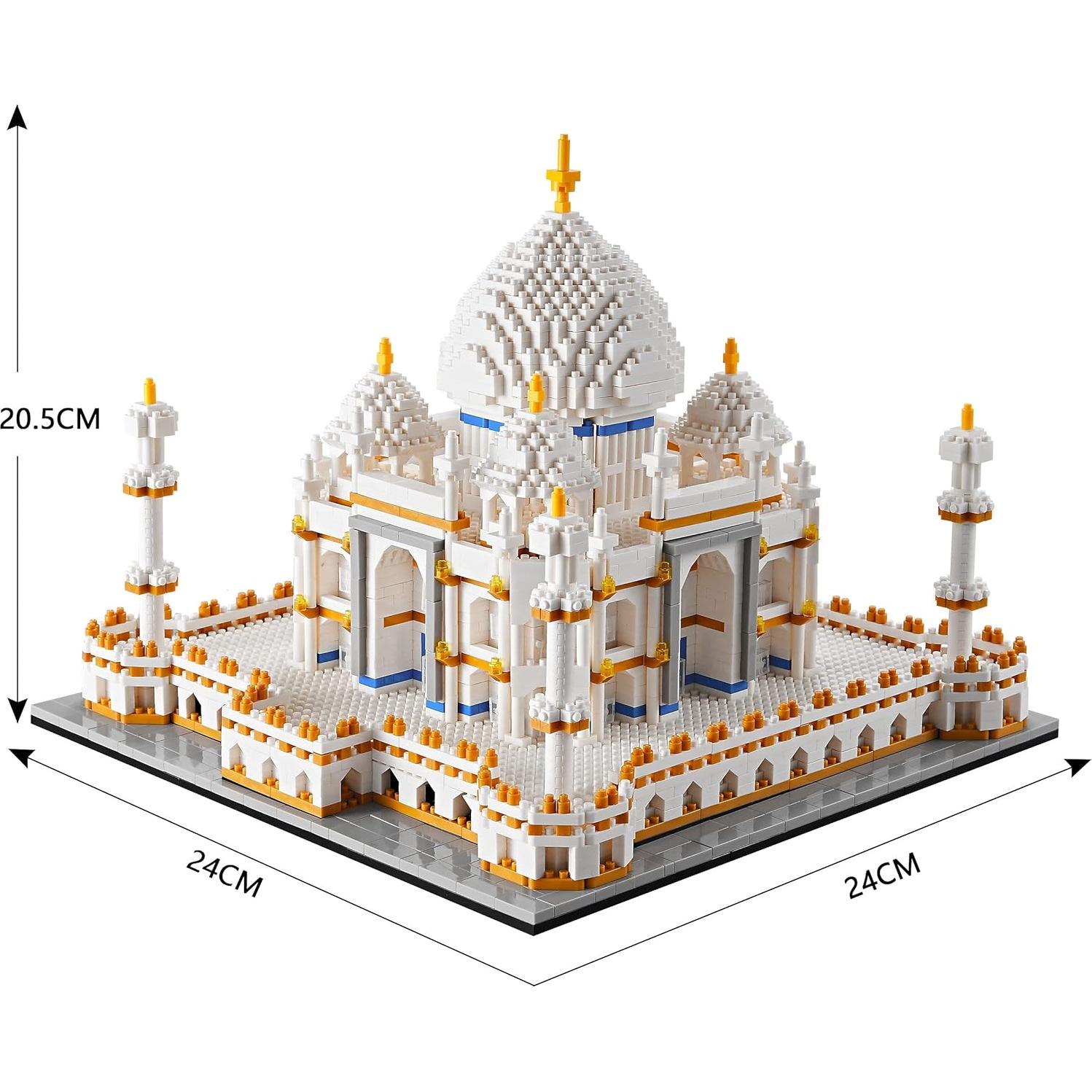 Conjunto Bloques Construcción Taj Mahal KLEMi 3950 Piezas