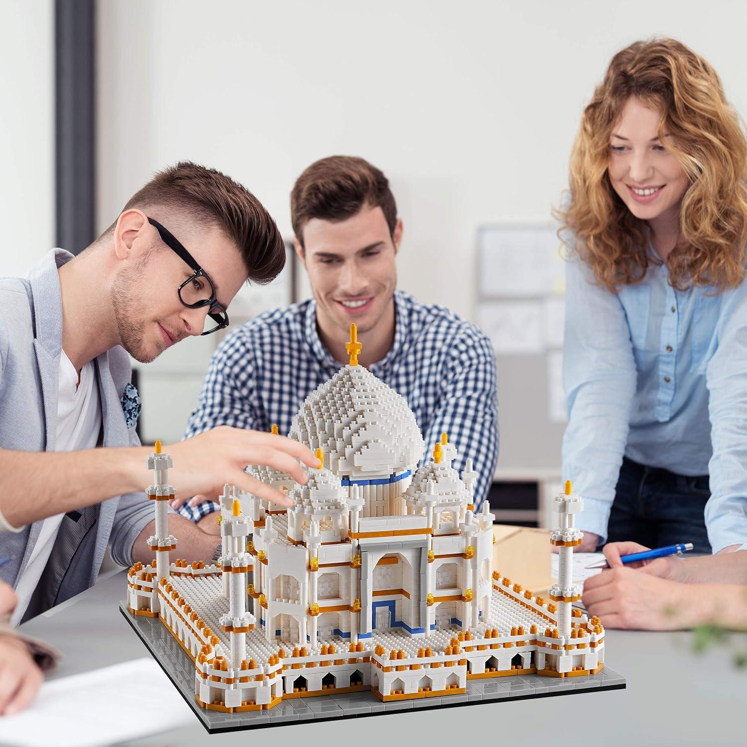 Conjunto Bloques Construcción Taj Mahal KLEMi 3950 Piezas